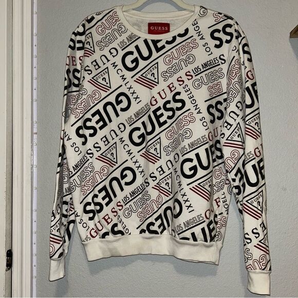 Guess Other - Guess Los Angeles Limited Edition Logo Crewneck Sweater​